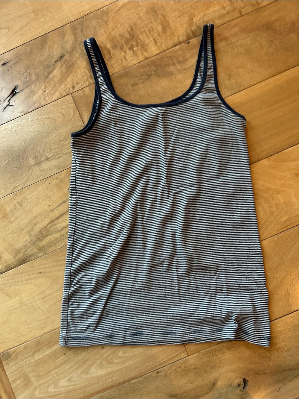 Gap Striped Navy and White Tank Top - Women Size XS